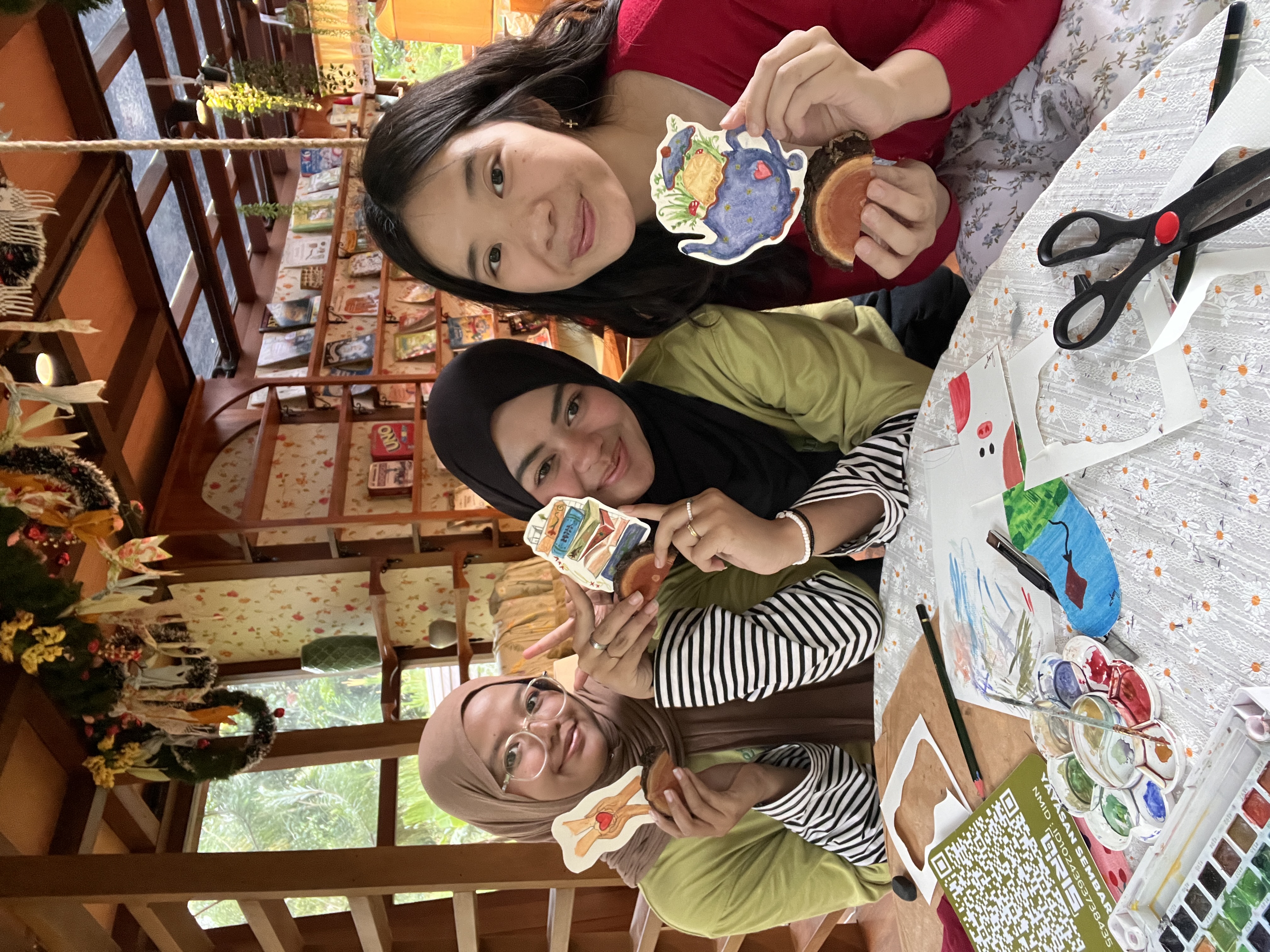 Caca, Rumah Baca social reinclusion intern, Jakarta